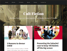 Tablet Screenshot of cultfiction.com.au